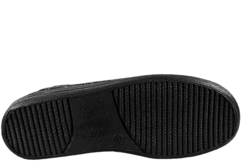 FISCHER MARKENSCHUH HJEMMESKO I 100% MØRKEGRÅ ULD