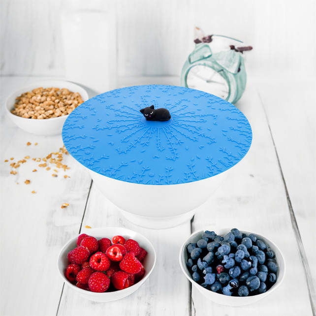 Couvercle silicone pour bol - Bienauchaud / Bienaufroid XXL 19,5 cm