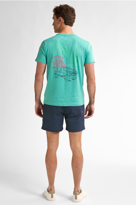Petrol Industries groene heren t-shirt