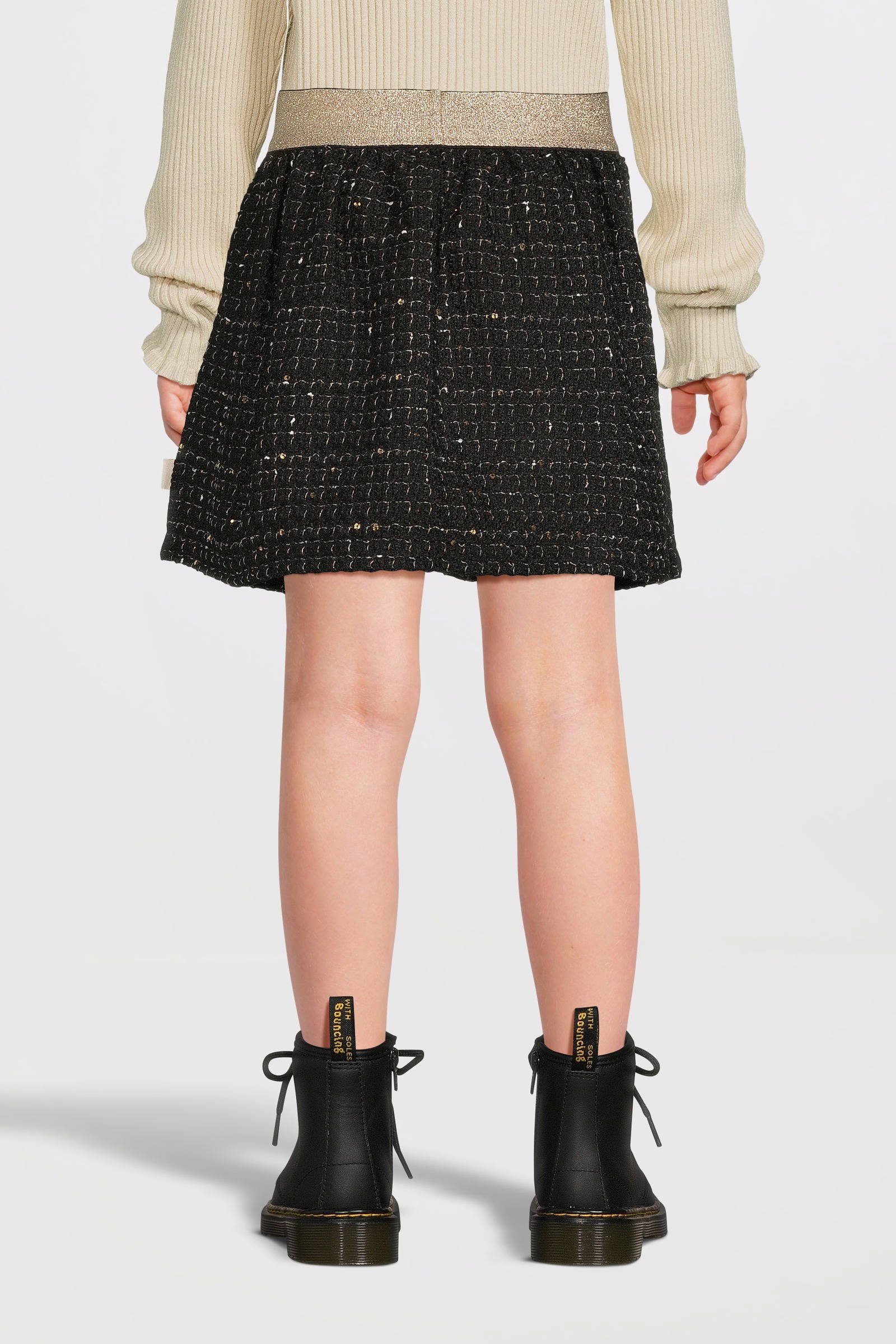 Moodstreet midi rok zwart