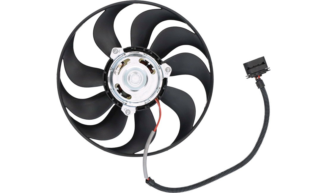Ventilator, motorkøling