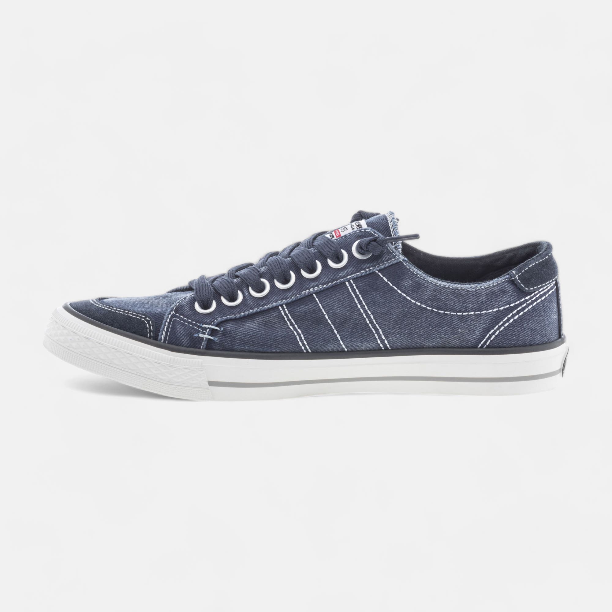 Baskets en toile Homme bleu marine