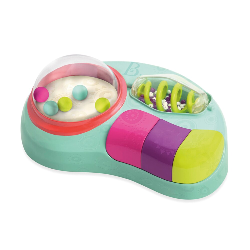 B.TOYS B. Whirly Pop Sensorik Spielzeug mit Licht und Sound