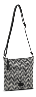 Lycke Crossbody taske Sort/hvid 8043706 | Skoringen