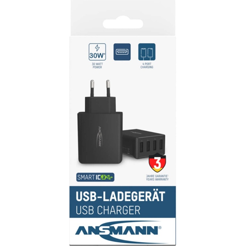 Chargeur USB Home Charger HC430, 4x port USB