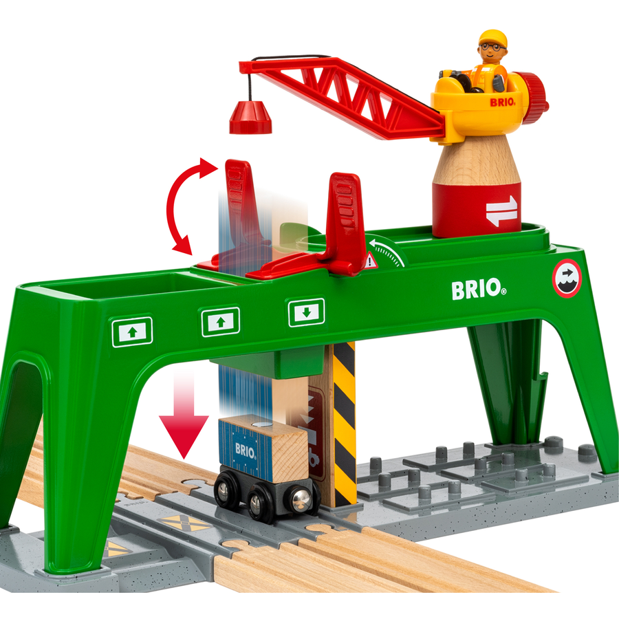 BRIO® Bahn Verlade-Terminal