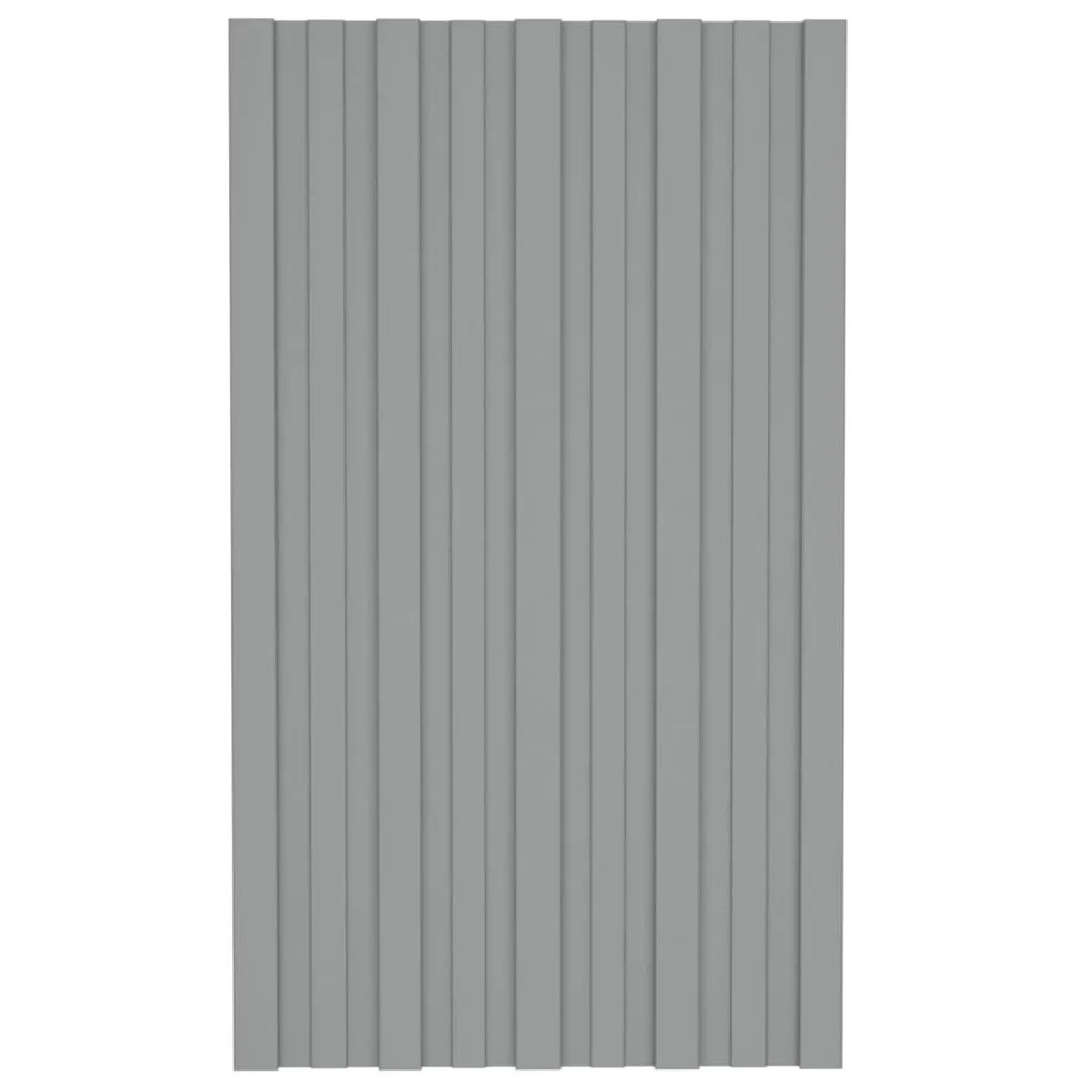 vidaXL Panneaux de toiture - Gris