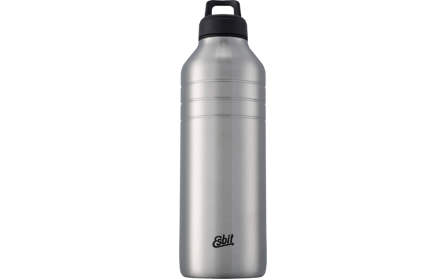 ESBIT Majoris Edelstahl Trinkflasche Grau