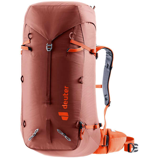 Sac à dos alpinisme DEUTER GUIDE 44+8 REDWOOD-PAPAYA