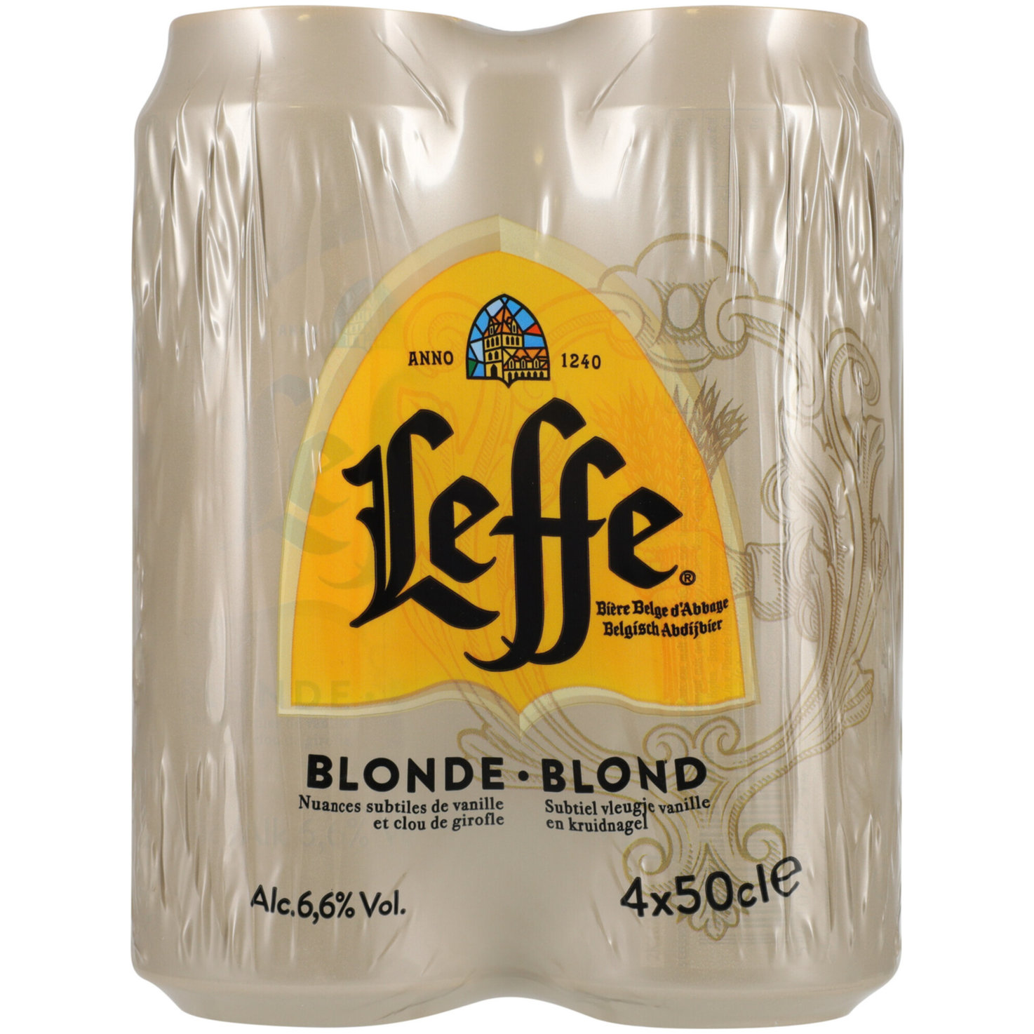 Leffe Bier Blonde Dose 4x50cl -200cl