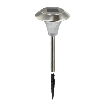 Eglo solar set 4 stuks RVS