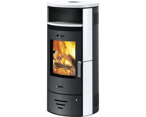 Casablanca 3.0 keramische houtkachel, 7,5 kW, met warmhoudvak