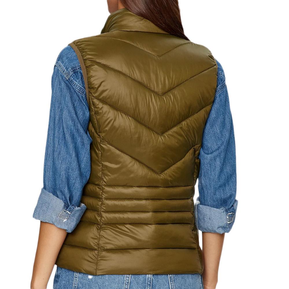Vero Moda Doudoune sans manche Kaki Femme Vero Moda Sorayasiv