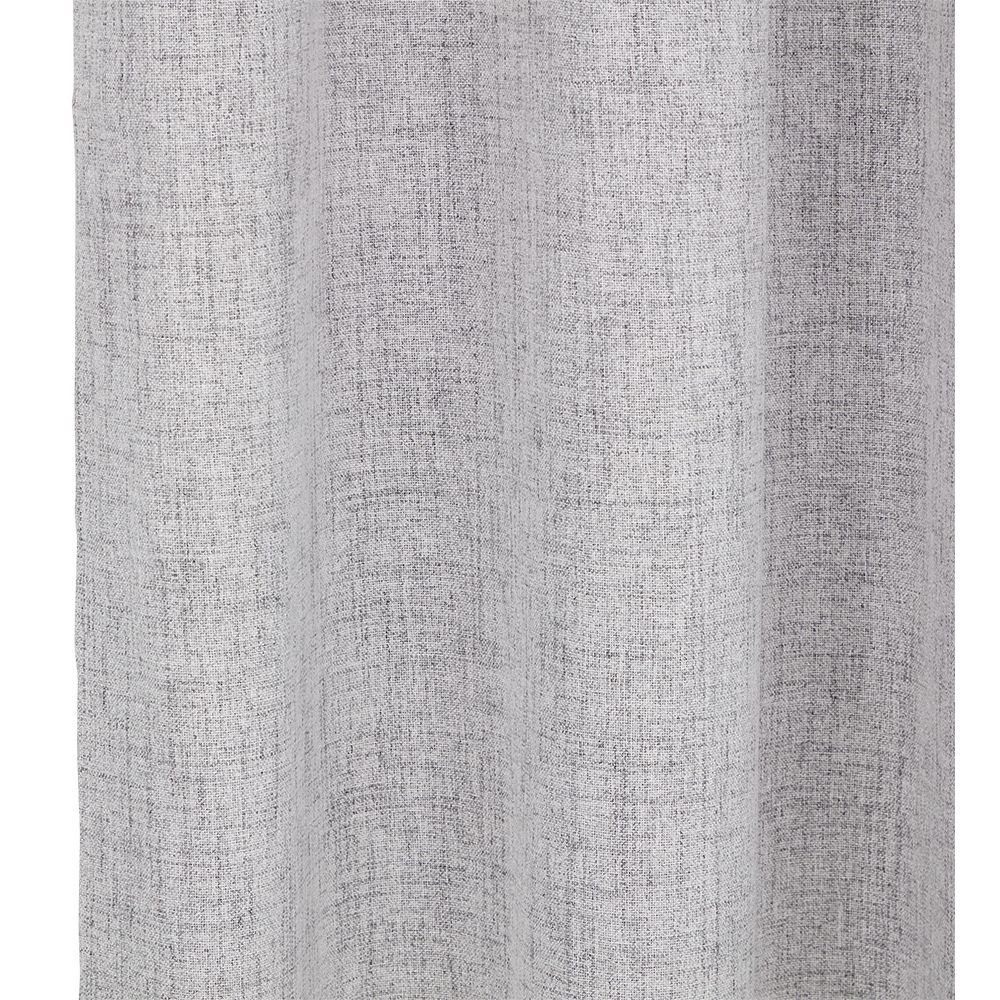 Rideau occultant effet chiné gris foncé 140x240cm