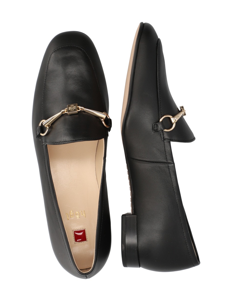 Glattleder Slipper klassisch