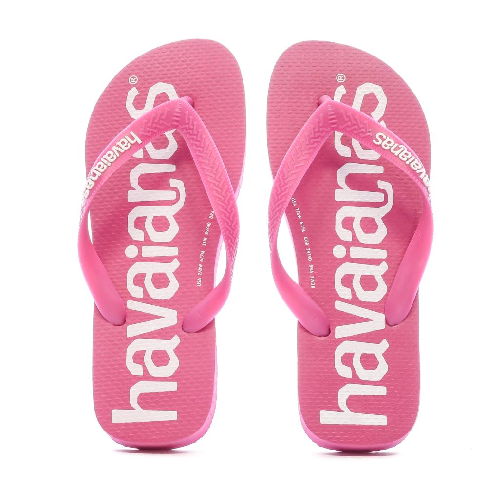 Havaianas Tongs Roses Femme Havaianas Logomania