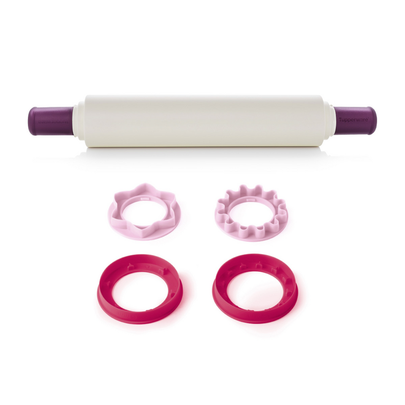 Back & Roll Set Cleveres Nudelholz & flexible Backunterlage