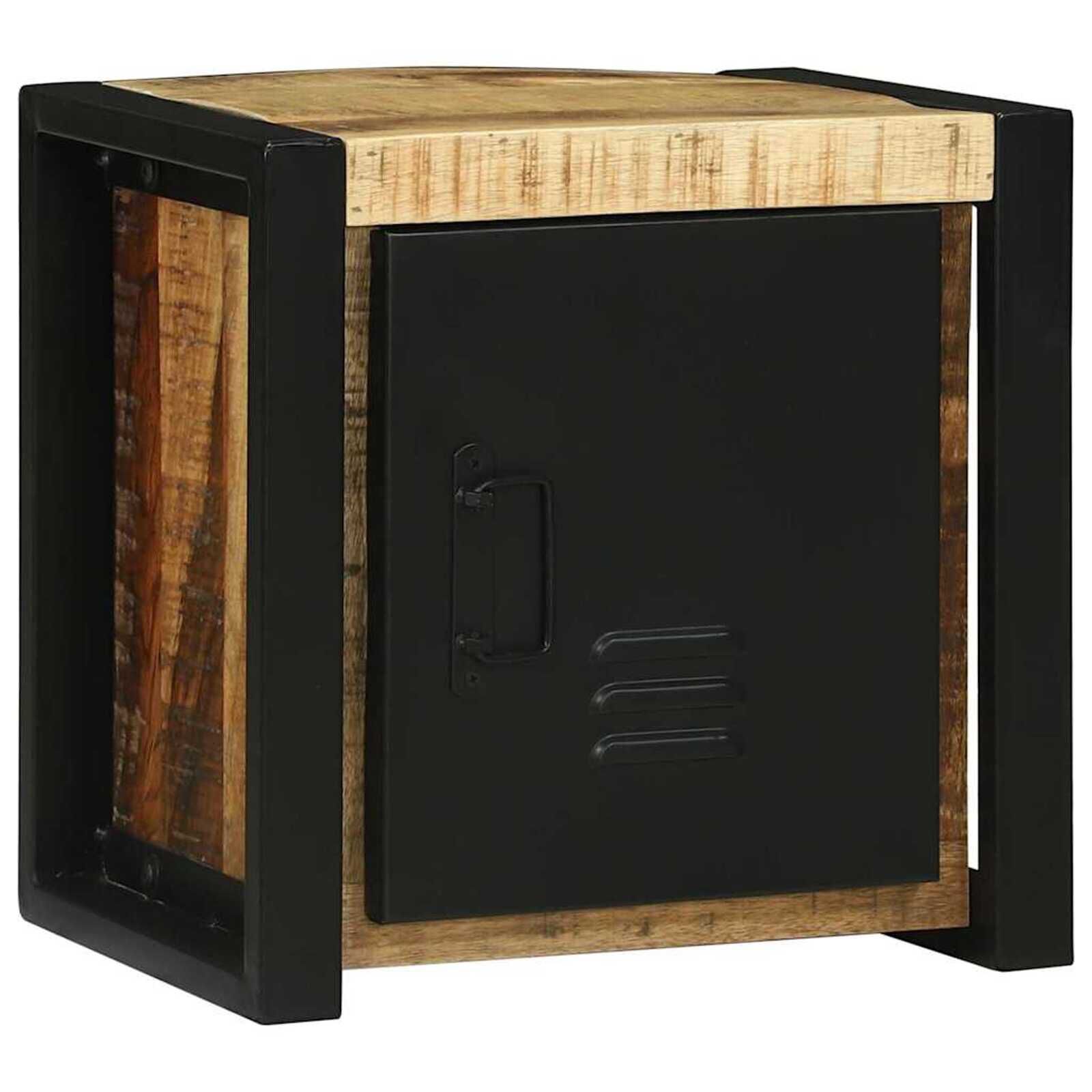 vidaXL Badkamerkast Bruin 40 x 30 x 40 cm Massief Mangohout