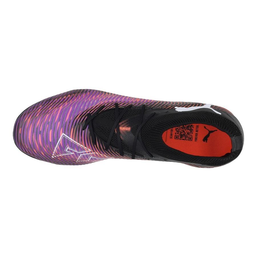 PUMA Future 8 Pro FG/AG Unlimited - Noir/Blanc/Glowing Red