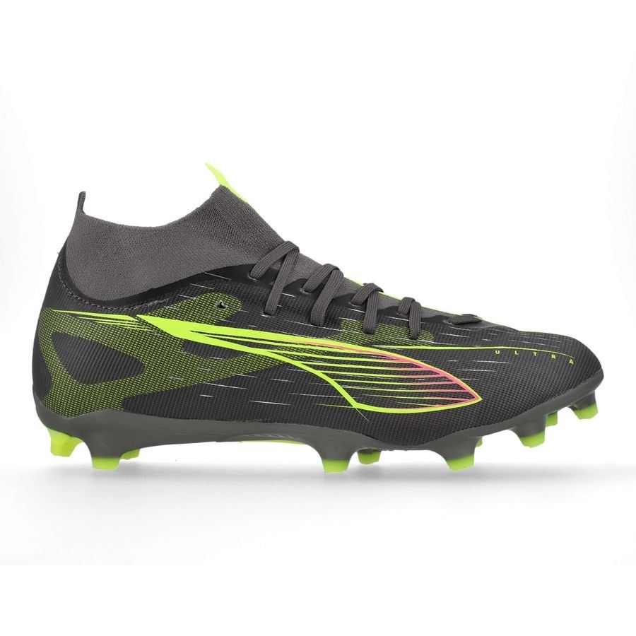 PUMA Ultra 5 Match   FG/AG Audacity - Matte Aged Silver/Jaune/Argenté