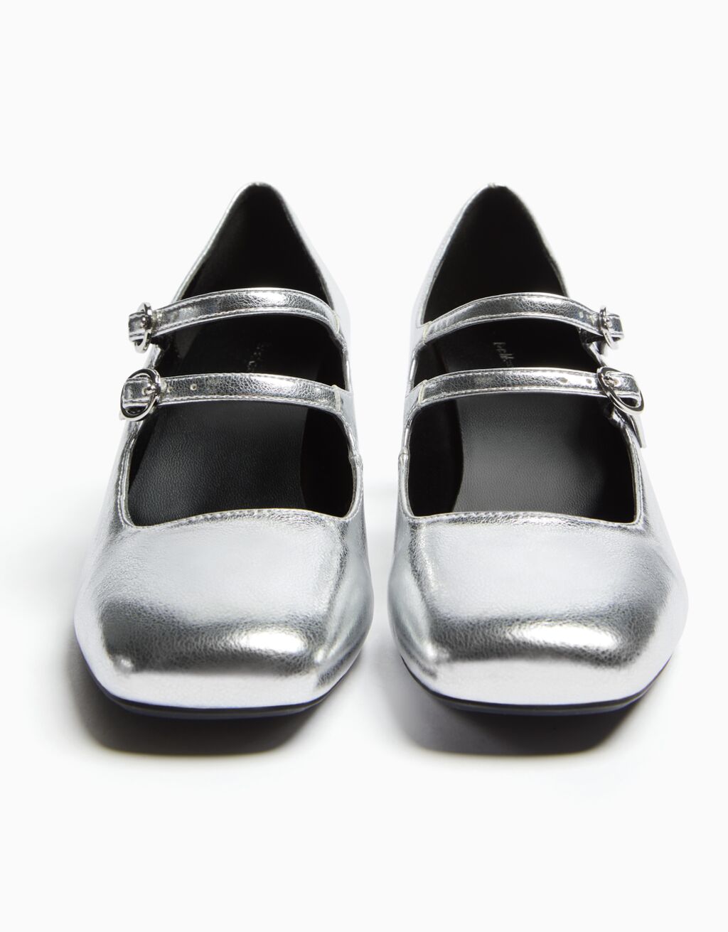 sapatos Mary Jane com salto bloco