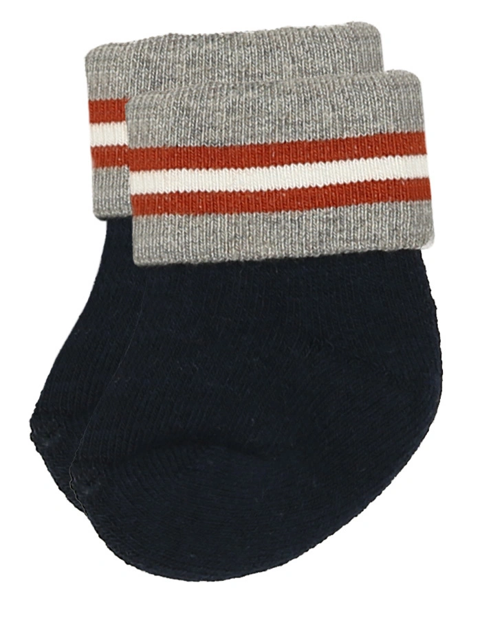 Erstlings-Socken AUTO 3er-Pack in navy