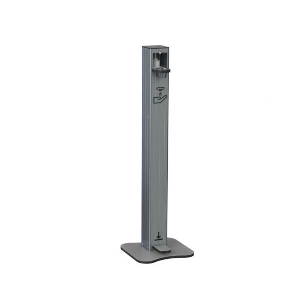 Dispensador de Álcool Gel c/ Pedal 1020x330x120mm