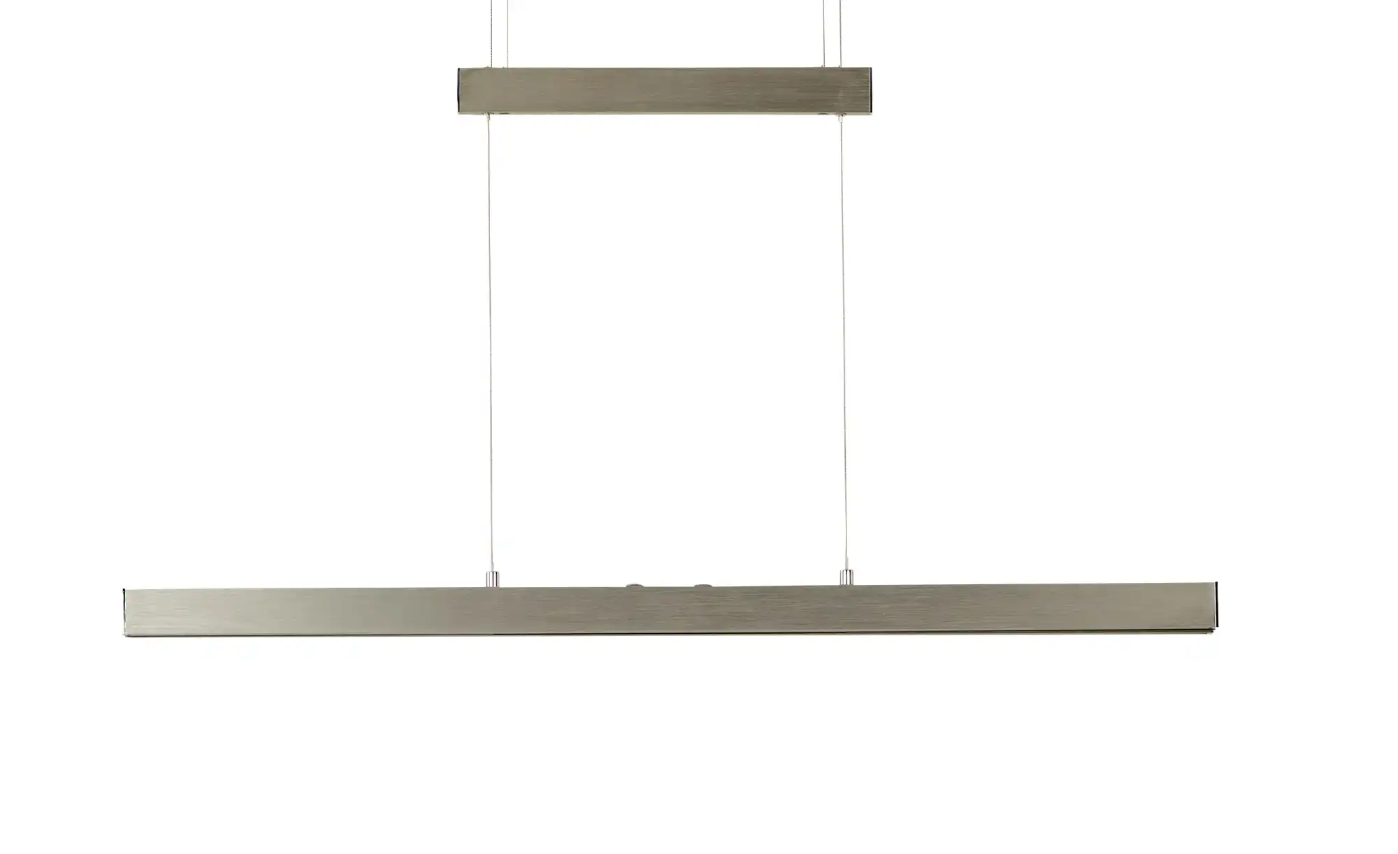Trio LED-Pendelleuchte, alu mit Up & Down Light