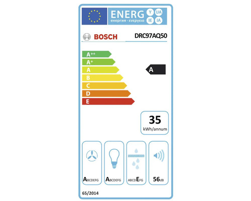 Bosch DRC97AQ50 plafondafzuigkap, 90 x 50 cm (B x D), roestvrij staal