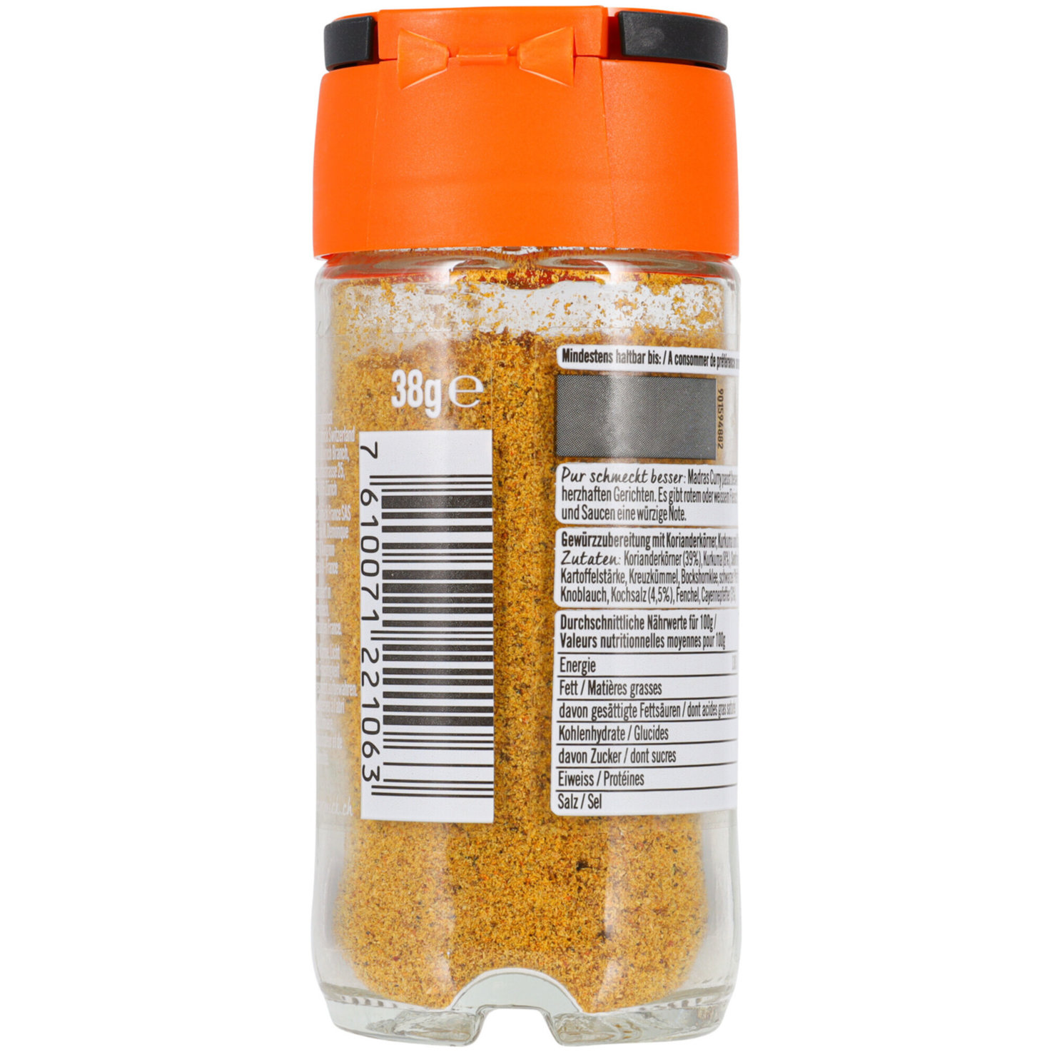 McCormick Curry Madras mild