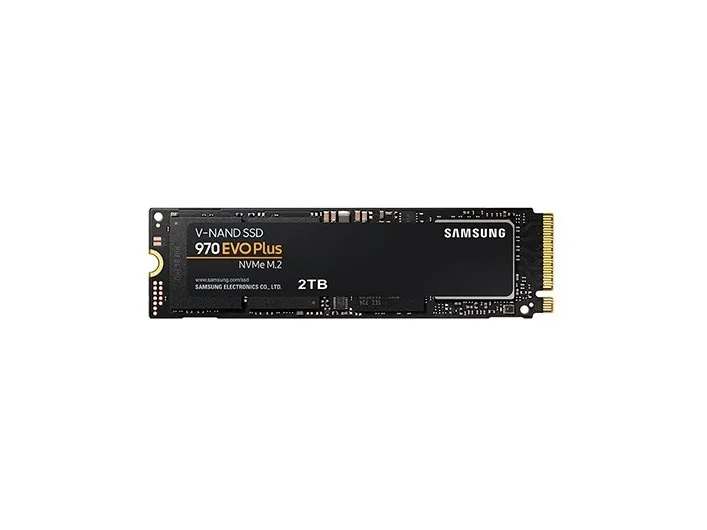 Samsung 970 EVO Plus MZ-V7S2T0BW - SSD - krypteret - 2 TB - intern - M.2 2280 - PCIe 3.0 x4 (NVMe) - buffer: 2 GB - 256-bit AES - TCG Opal Encryption 2.0