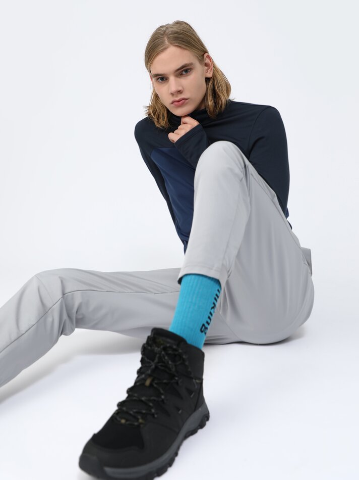 Calça jogger - Cinza claro