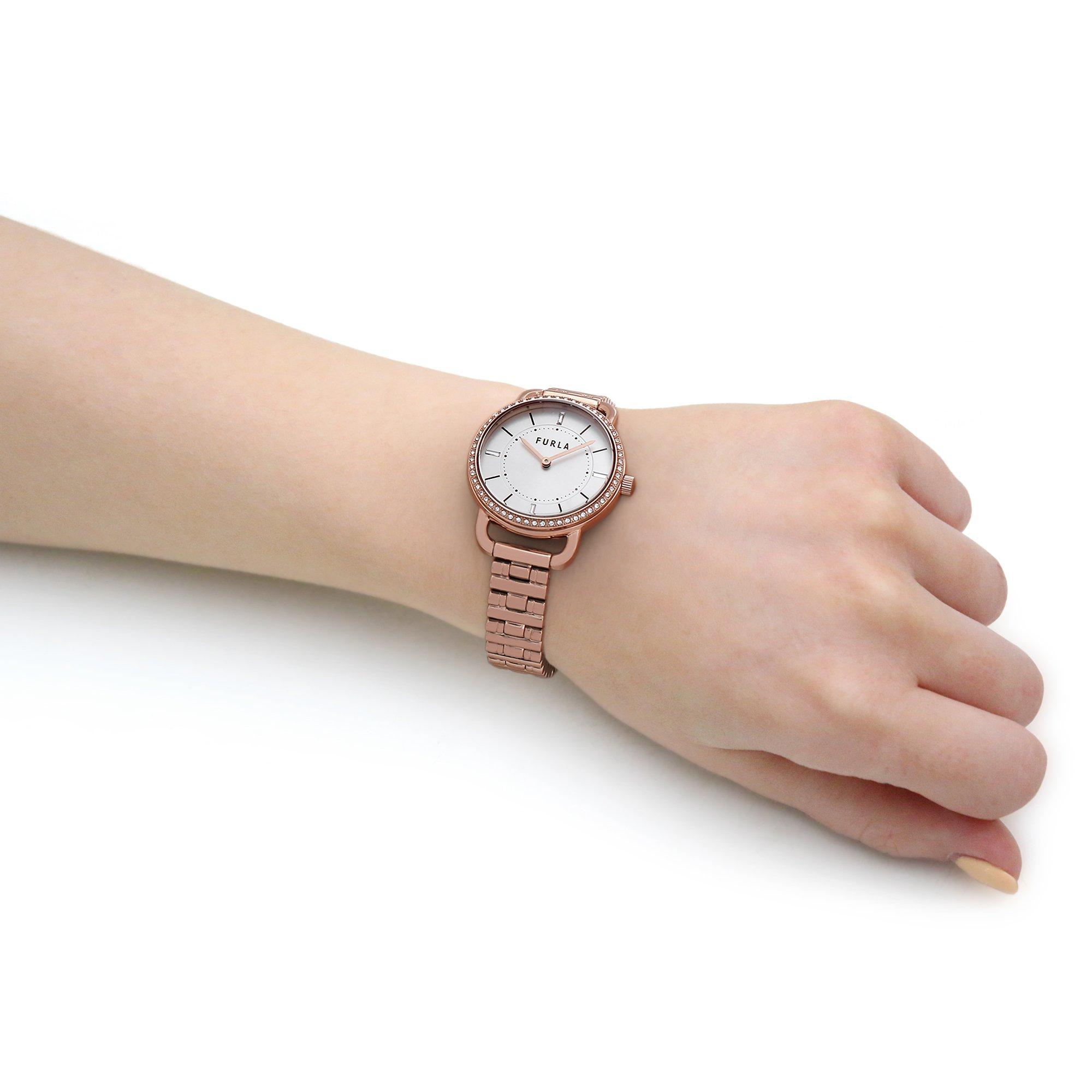 Furla Ladies Furla New Sleek Rose Watch WW00021015L3