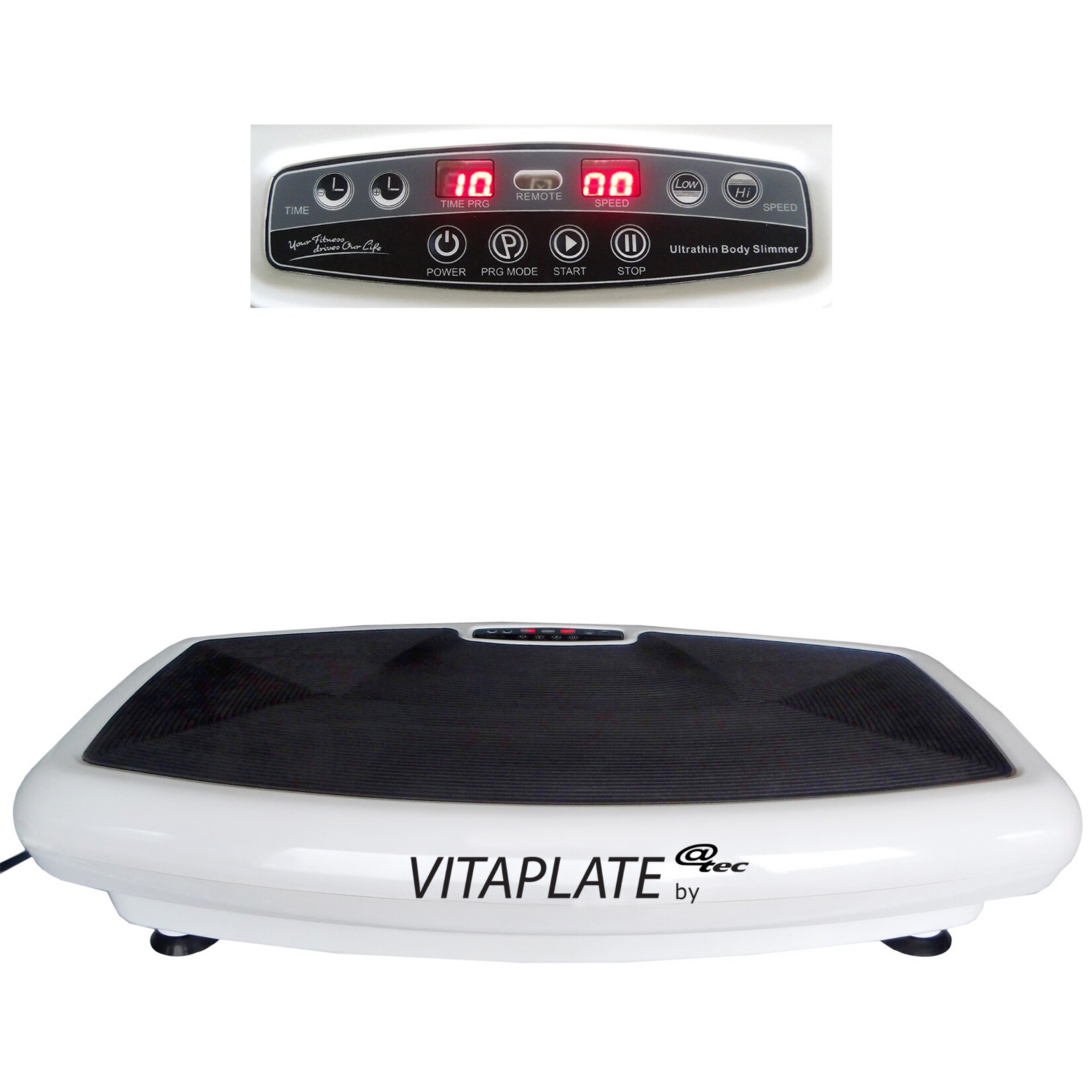 Vitaplate Fitness Vibrationsplatte mit Fernbedienung