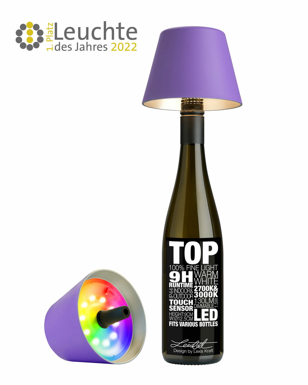 SOMPEX Akku Tischleuchte TOP 2.0