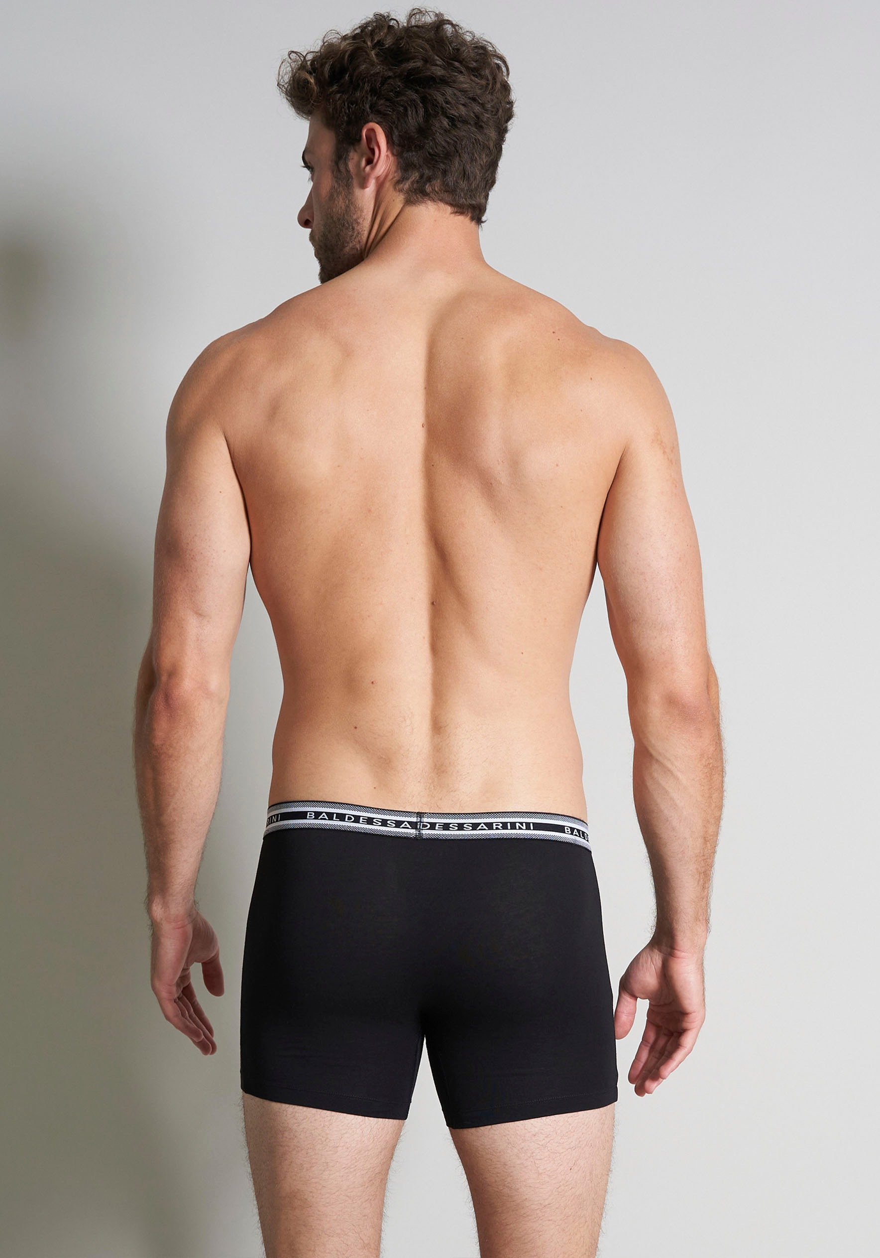 BALDESSARINI Lange Unterhose »Monaco«, Breiter Bund, eng, elastisch, basic, wärmend, Baumwollmix