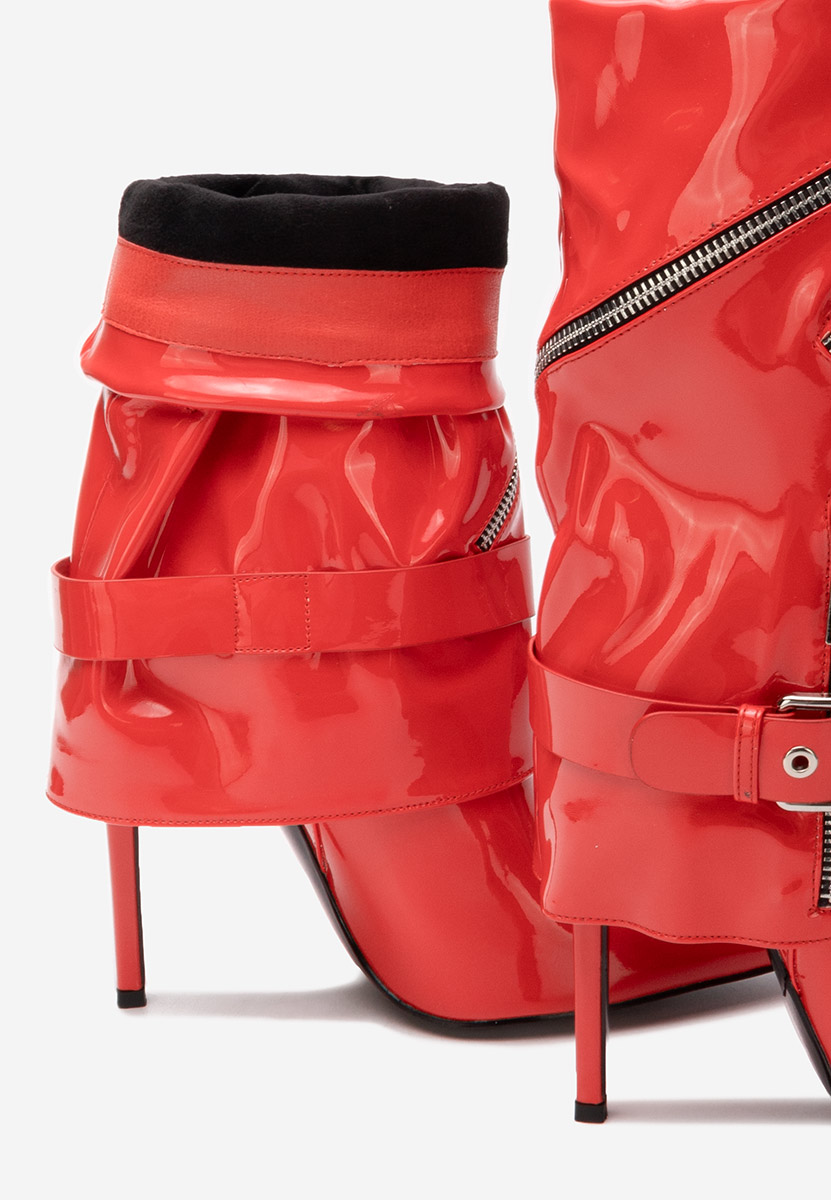 Bottes talons aiguilles rouges Radiancy