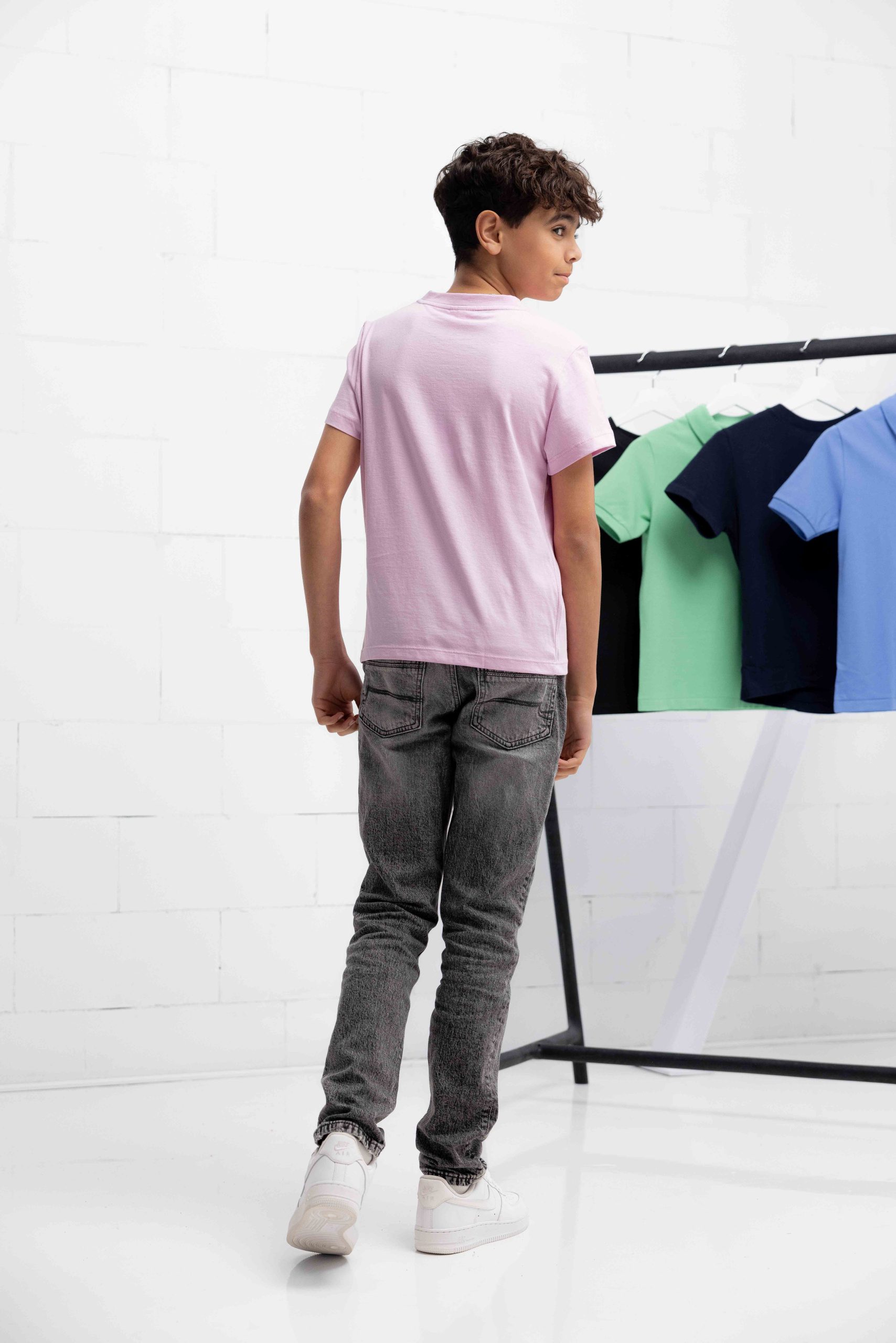 Lacoste Small Logo T-Shirt Kids Roze