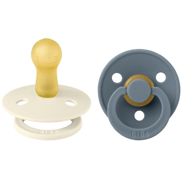 Colour 2-pak Latex Ivory/Petrol - Bibs