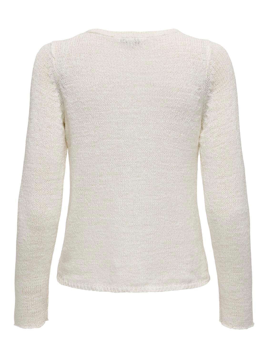 ONLGEENA Strickpullover Cloud Dancer