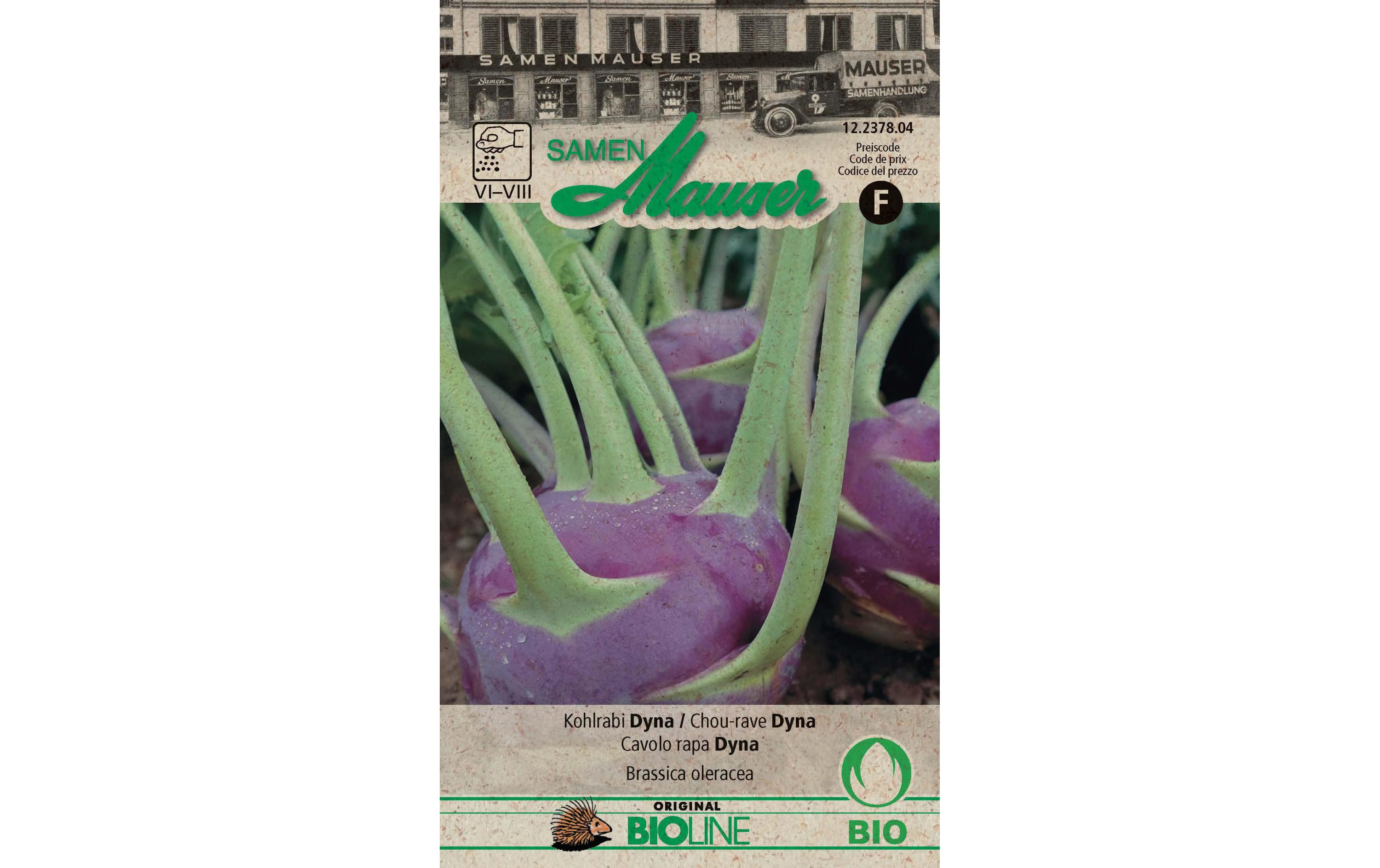 Samen Kohlrabi DynaGemüsesamen