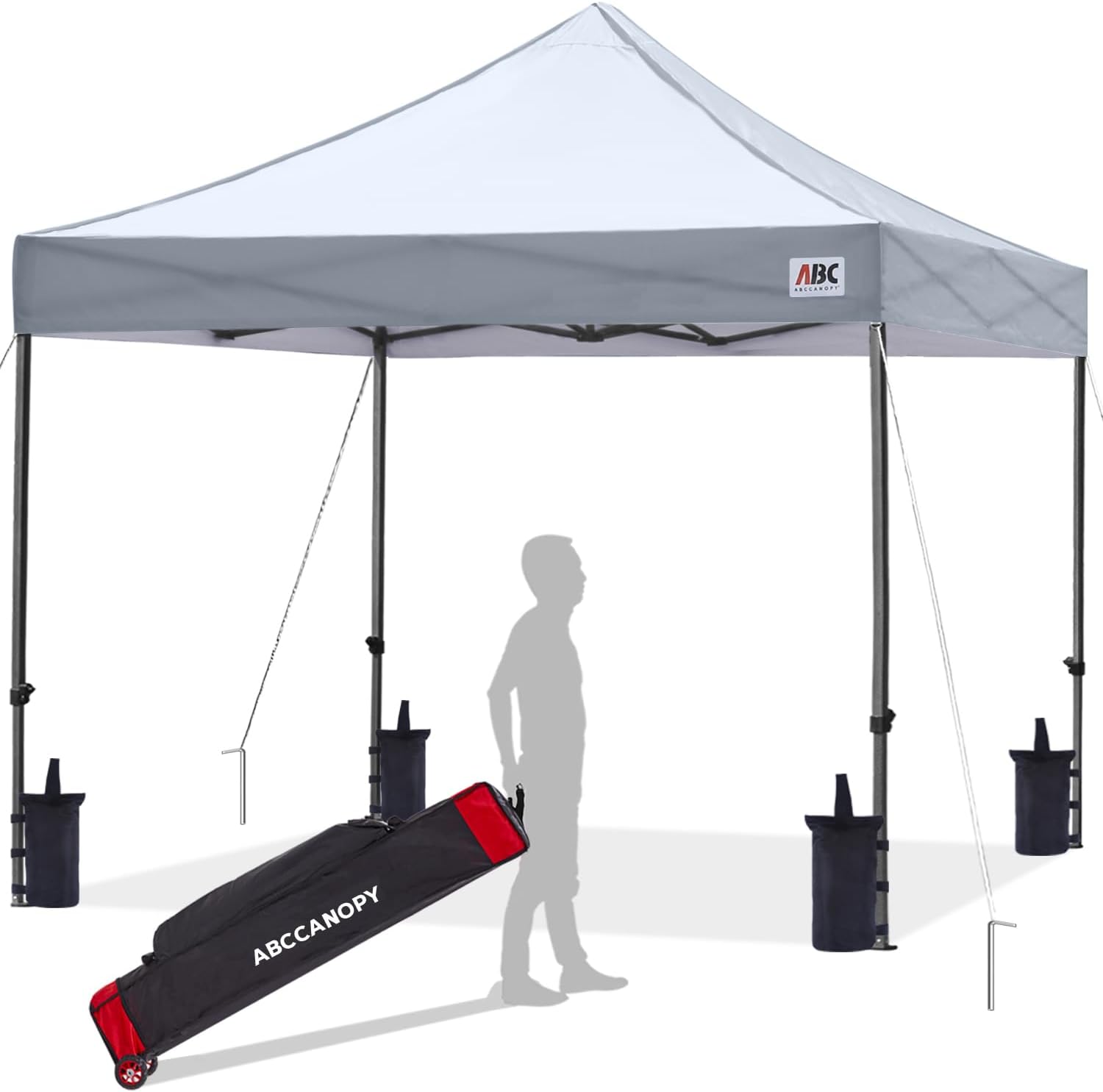 ABCCANOPY Pavillon WASSERDICHT Flatpavillon Pop-up Gartenzelt Festzelt