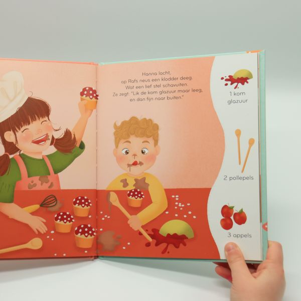 Tes & Raf Kinderboek - Feest in 'Het Poppenhuis'