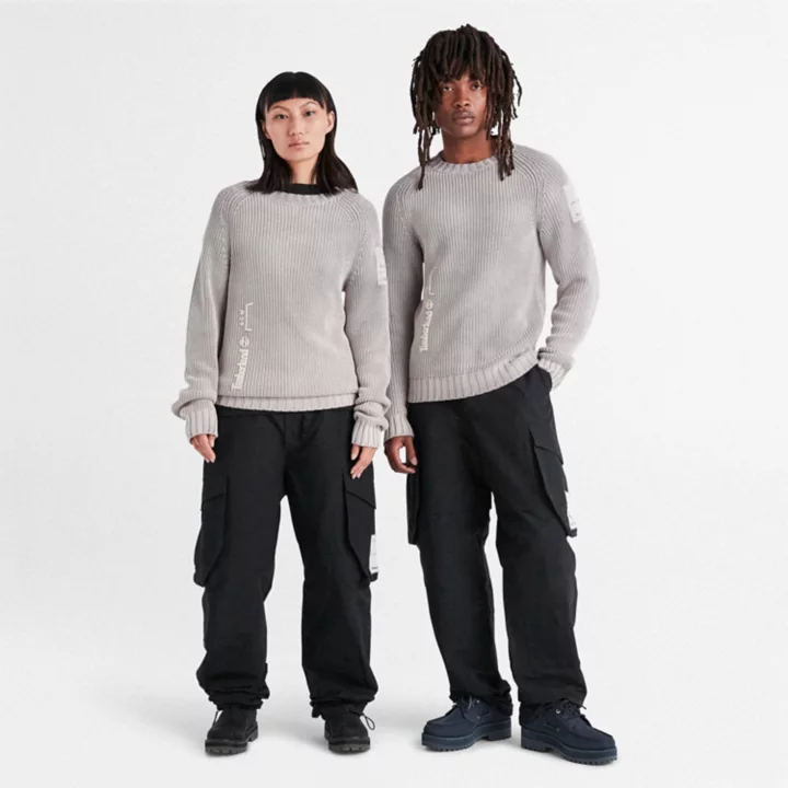 Suéter Timberland x A-Cold-Wall Moonscape na cor cinza