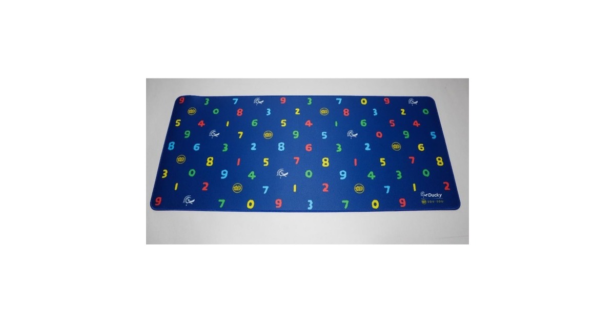 DuckySOU・SOU Large Desk Mat gaming muismat  (Blauw)
