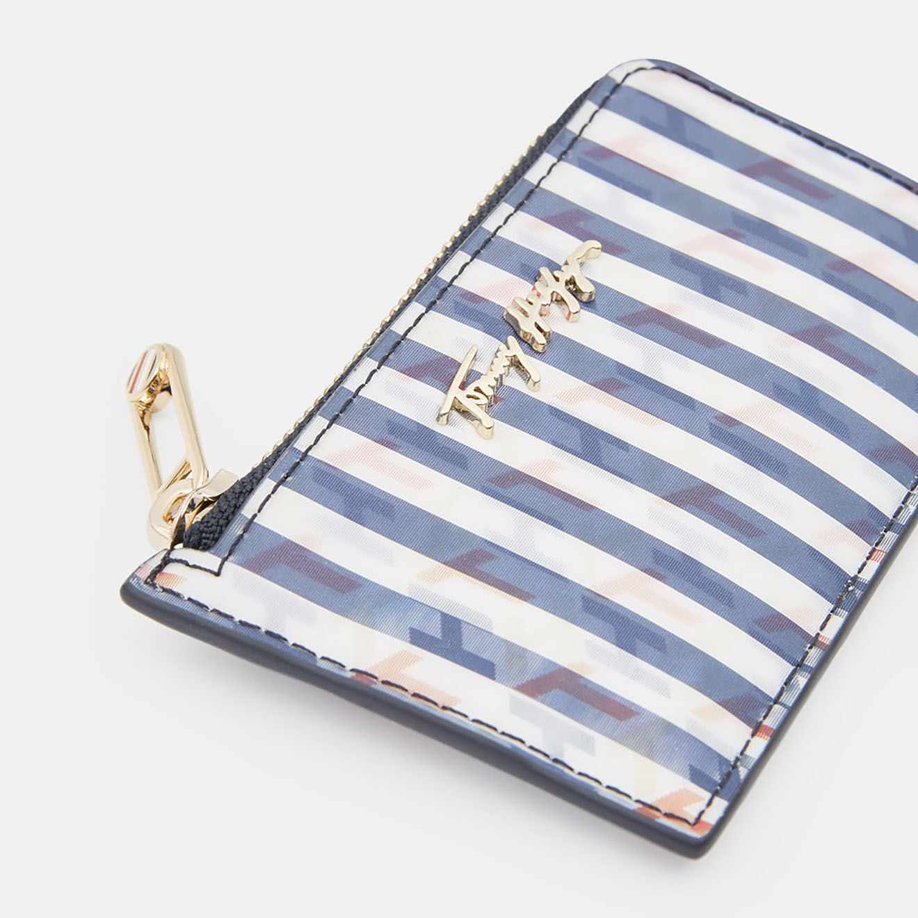 Tommy Hilfiger Porte-monnaie Iconic imprimé multicolore - 12,5x6,5 cm