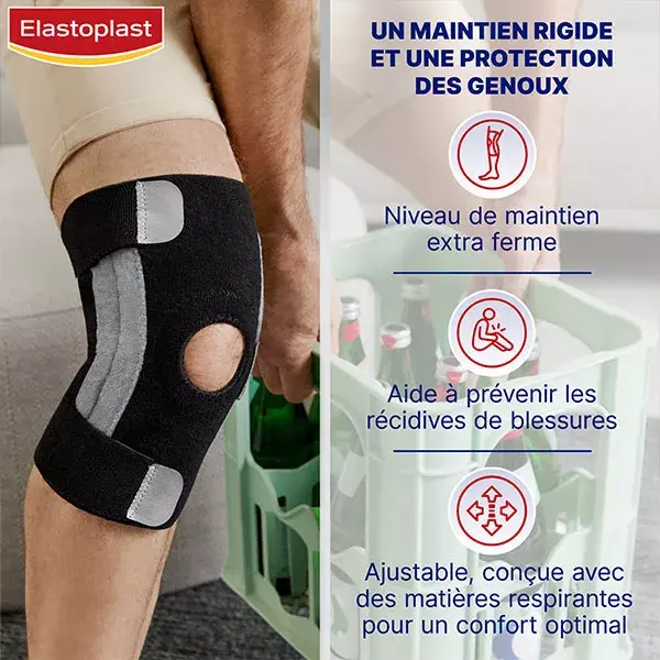 Joelheira estabilizadora ajustável Elastoplast Sport