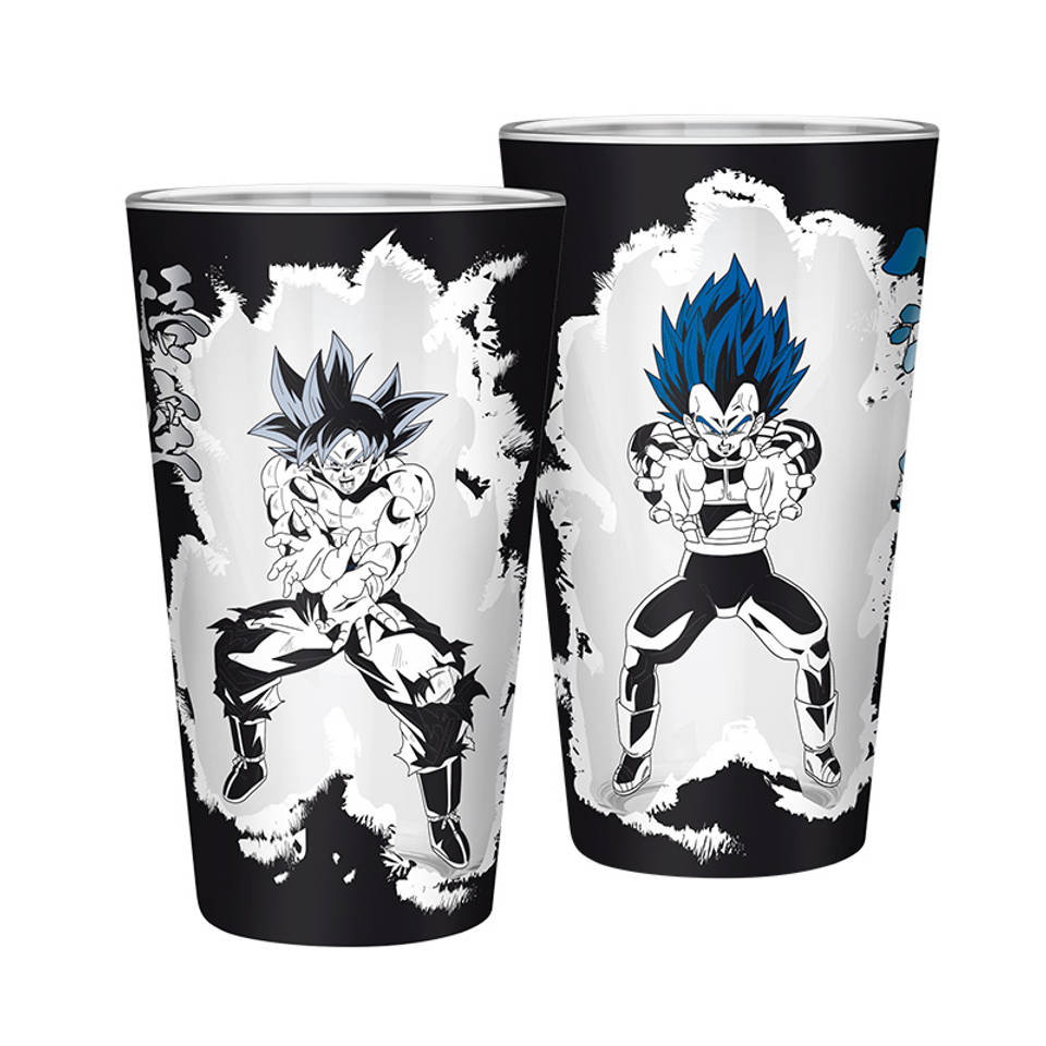 Dragon Ball Super Goku & Vegeta glas - 400 ml