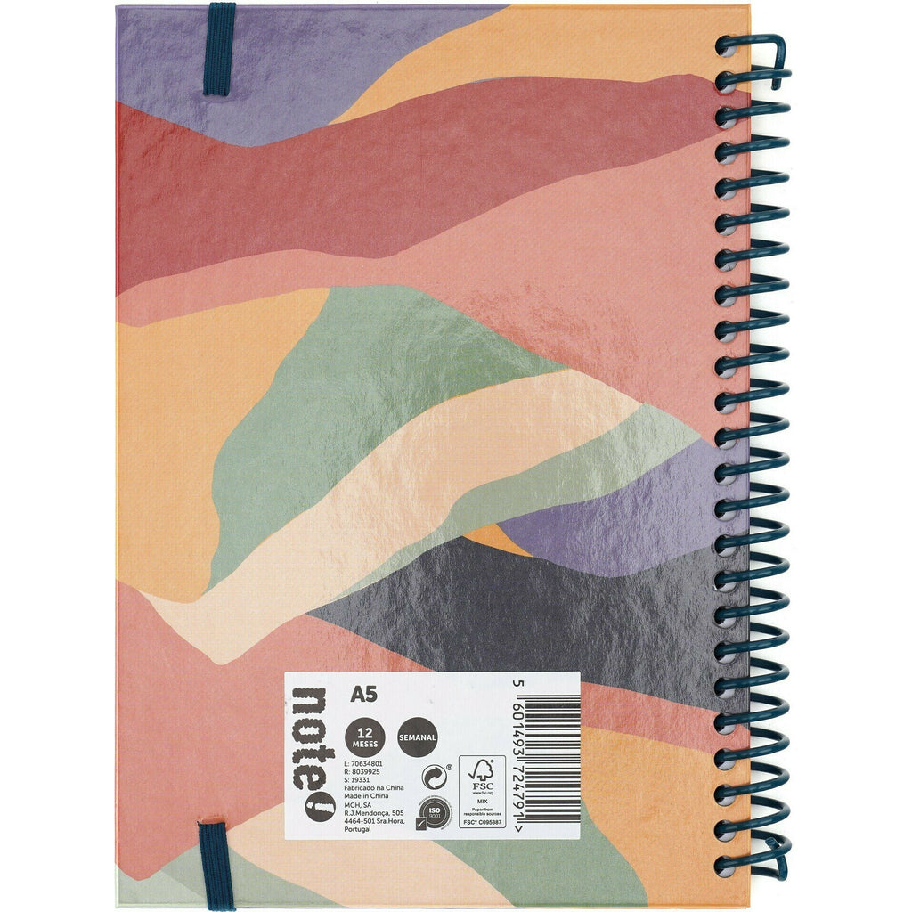 Agenda Esp A5 2025 Semanal Vacay Note!