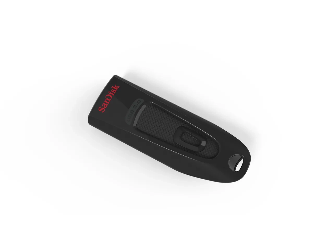 (128GB) Ultra USB 3.0 Flash Drive Speicher Stick mit 100MB/s Lesegeschwindigkeit und SecureAccess Software (SDCZ48-128G-U46) - Schwarz